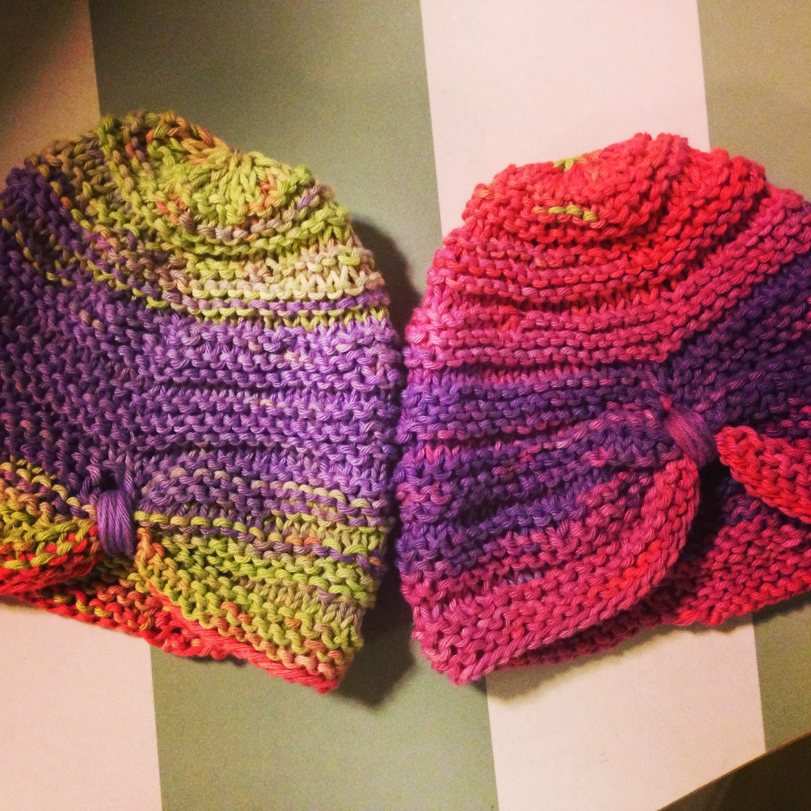 Glass Posse: KNIT: Baby Turbans