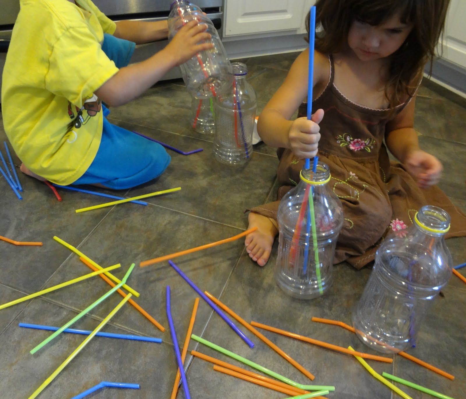 Time for Play Straws and Bottles