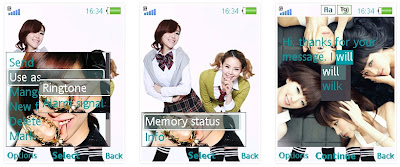 韓國組合Brown Eyed Girls SonyEricsson手機主題for Elm/Hazel/Yari/W20﹝240x320﹞