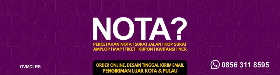 Percetakan Nota, Surat Jalan, Kwitansi Murah Surabaya 