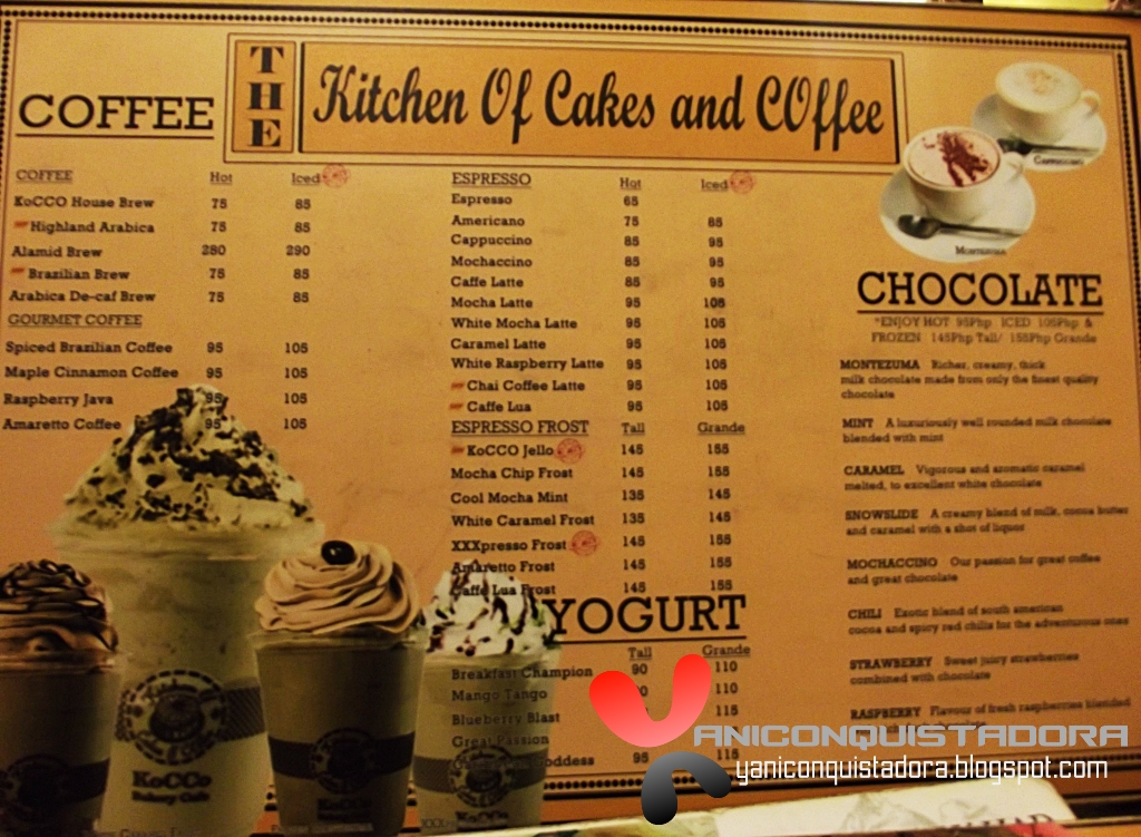 yaniconquistadora The Kitchen of Cakes and Coffee