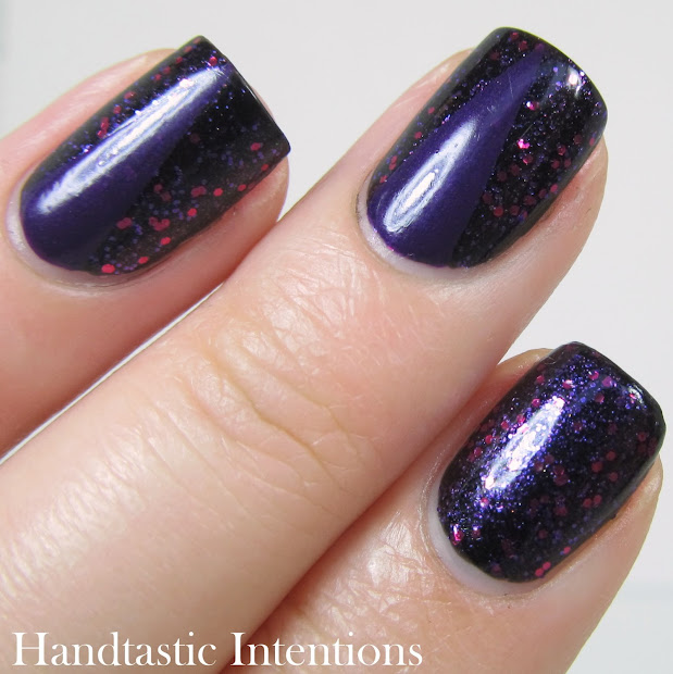 handtastic intentions dark purple