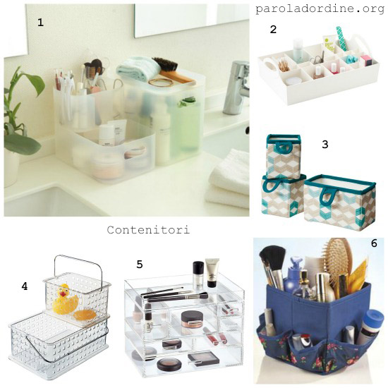 paroladordine da avere bagno contenitori