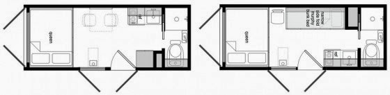 Drawings of House made of container 004 Drawings of House made of container 004