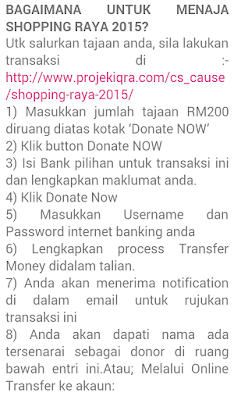 Kempen Taja Shopping Raya 2015 #ietamatsaad, #KisahCikguieta, #Blogieta, #ietainfoline, #blogietadotcom, #DuniaNiagaietaEnterprise, #DuniaNiagaieta, #projekiqra, #kelabbloggerbenashaari, #sahabatiqra, #sukarelawan, #socialmedia, #volunteer, #charity, #kbbaprojekiqra, Shopping Raya 2015 Projek Iqra bersama KBBA, Raya, Projek Iqra, Hari Raya Aidilfitri, Persatuan Kebajikan Projek Iqra' Semalaysia, Anak yatim asnaf, Anak-anak asnaf, Ibu tunggal, Rumah kebajikan, Kuantan, Batu Caves, Gombak, Puchong, Shah Alam, Nilai, Johor Bharu, Objektif Projek Iqra, membiayai pendidikan golongan Asnaf, Kelas Rakyat percuma dan Shopping Raya, Kelas Rakyat percuma, Shopping Raya, program Shopping Raya, blogger, media sosial, Tim Projek Iqra, Shopping Raya 2015, sukarelawan untuk Kelas Rakyat, blogger Kelab Blogger Ben Ashaari, ietamatsaad, KisahCikguieta, Blogieta, ietainfoline, blogietadotcom, DuniaNiagaietaEnterprise, DuniaNiagaieta, Kempen Taja Shopping Raya 2015
