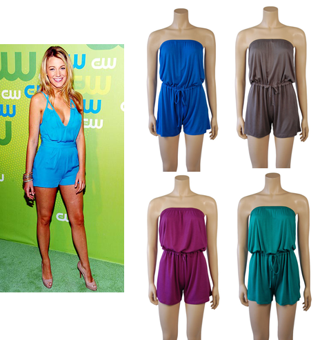 Blake Lively Shorts on It S Good To Be Bad Get The Look Blake Lively Short Jumpsuit