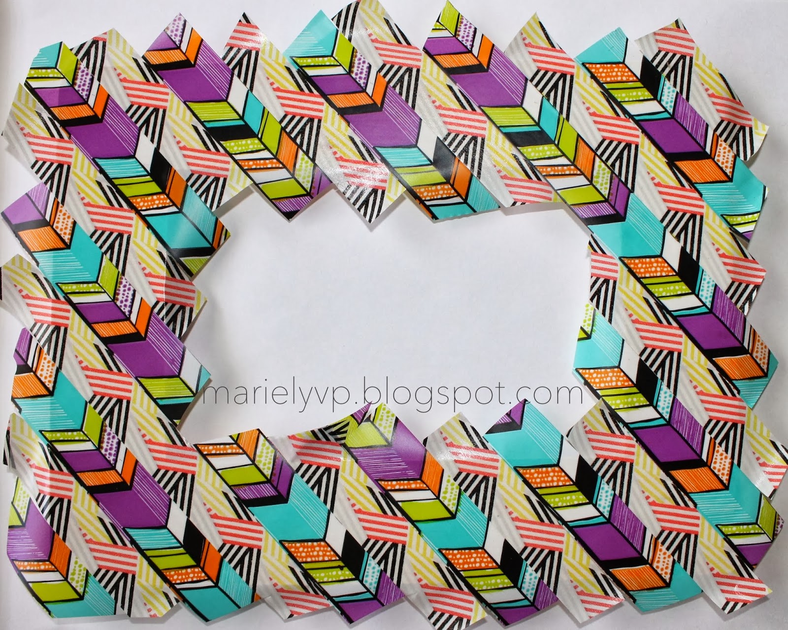 We Read! DIY Washi Tape Photo Frame
