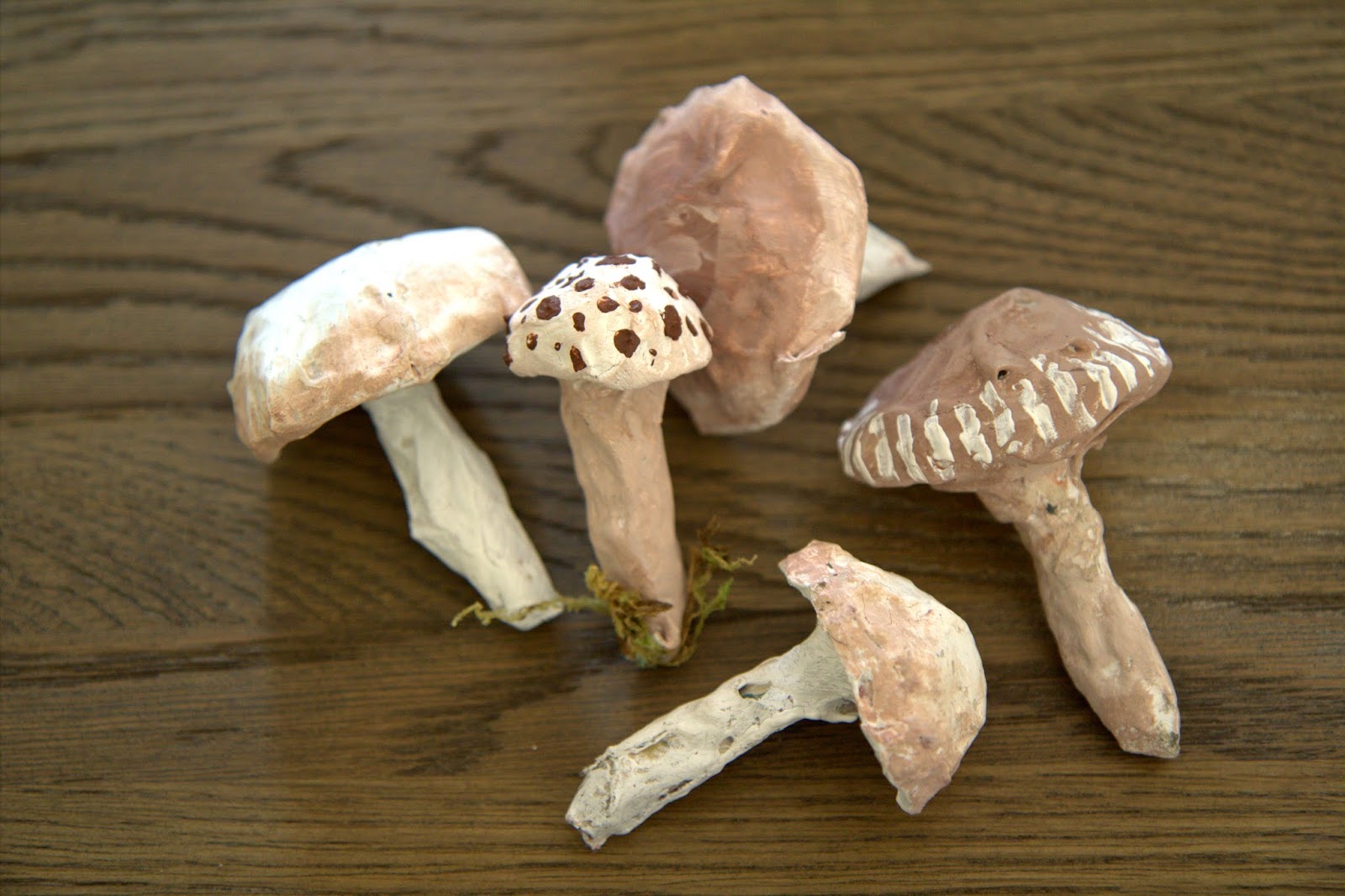 Nora's Nest Making Paper Mache Mushrooms