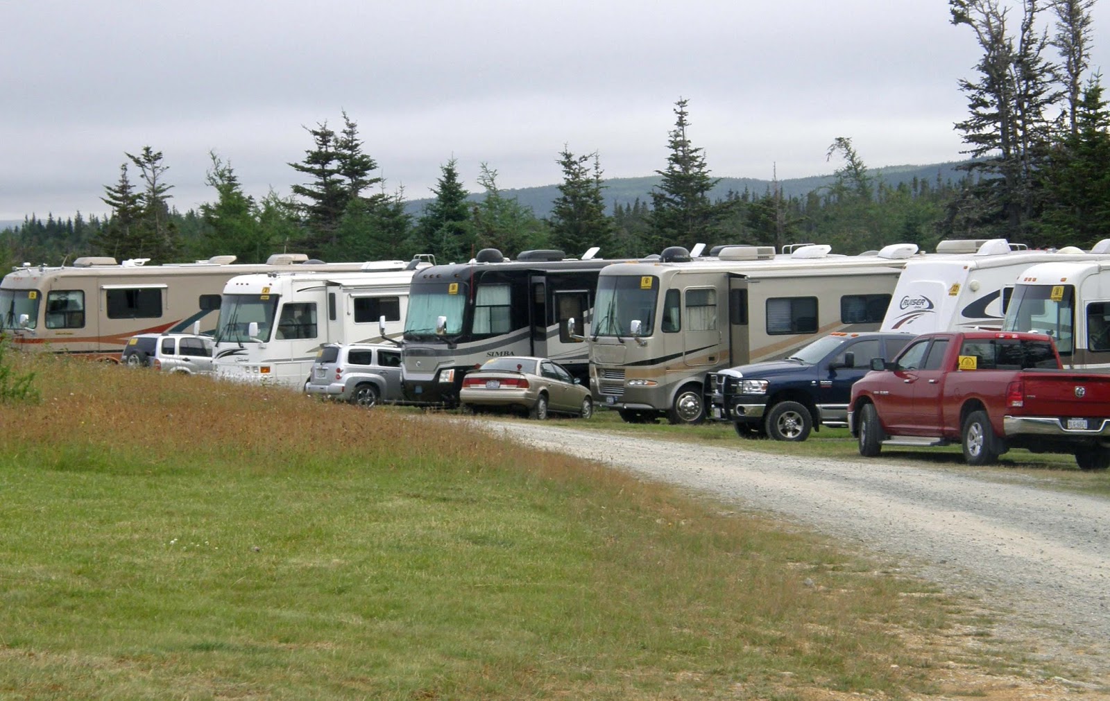 GASPE/ATLANTIC PROVINCES 2013 Day 34 travel day to Bona Vista