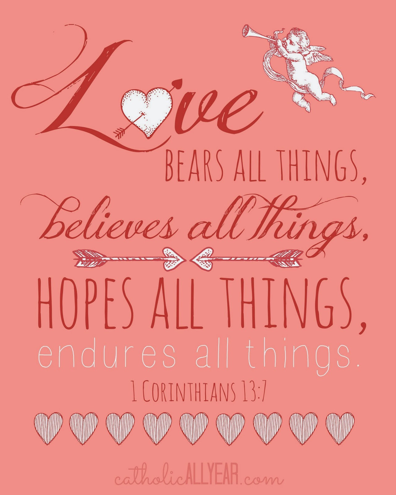 Catholic All Year Seven Free Printable Catholic Valentines