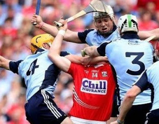 Action from the Cork vs. Dublin hurling match on Sunday. Action from the Cork vs. Dublin hurling match on Sunday.