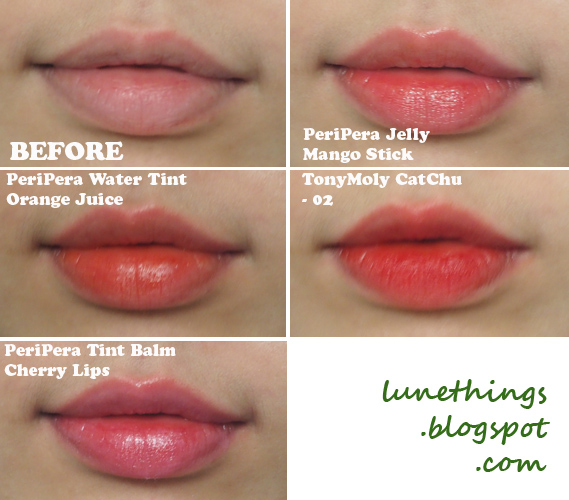 Every Other Day: review: PeriPera Water Tint, PeriPera Tint Jelly