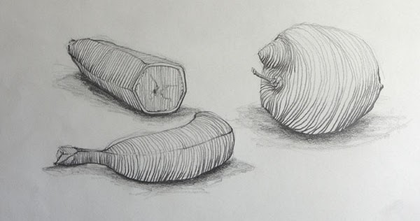 Contour Line Drawing Objects : Drawing cross contour