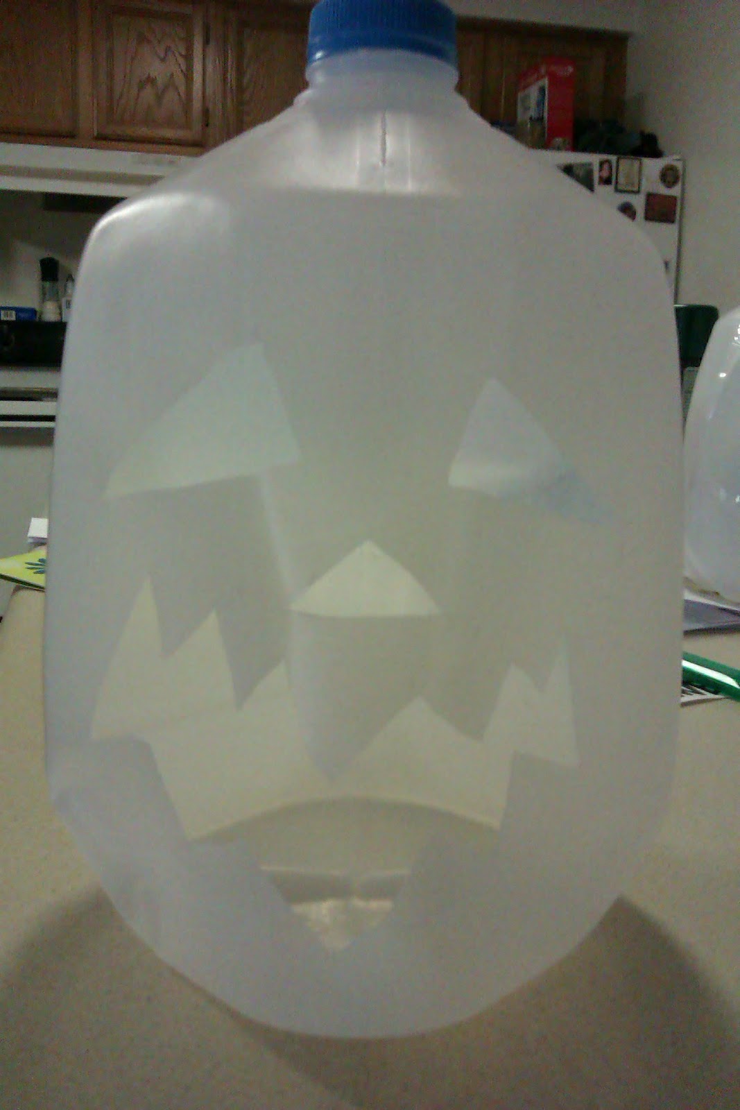 It's me Audrey Milk Jug JackoLantern Pumpkins