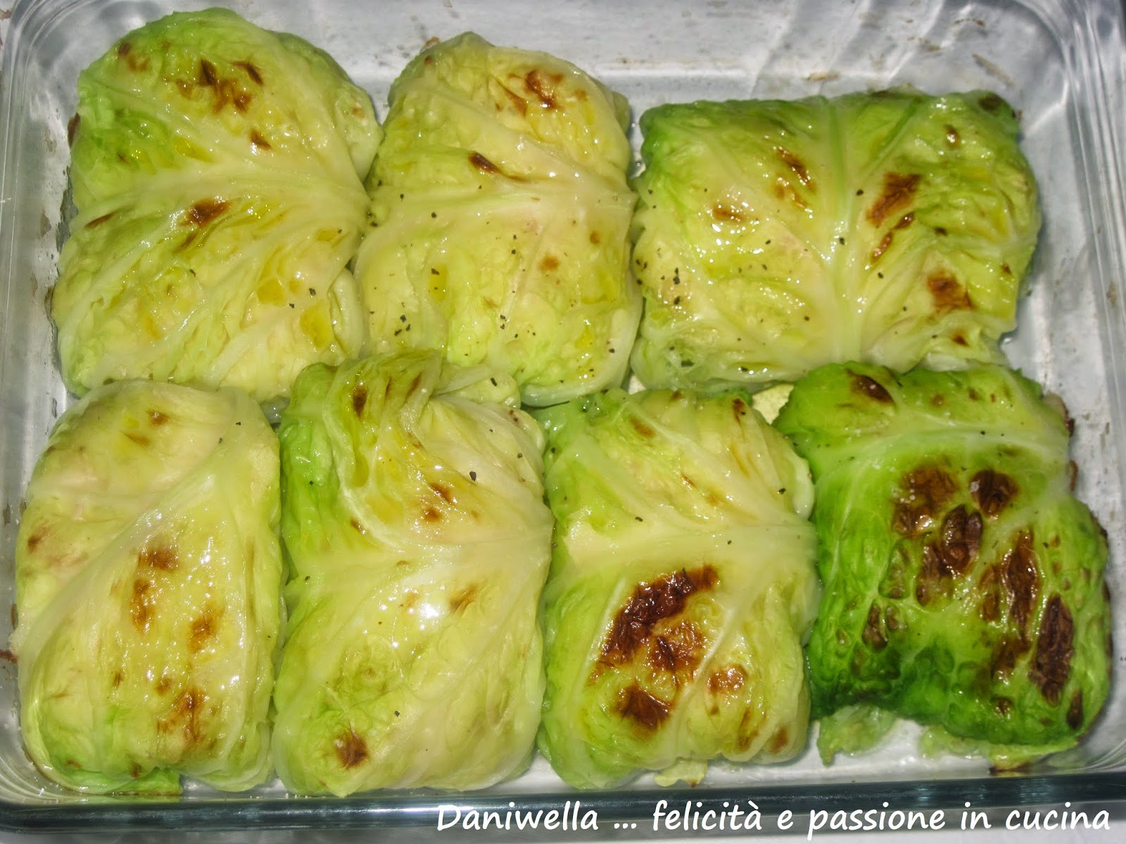 INVOLTINI DI VERZA CON PUREA DI PATATE E PROSCIUTTO COTTO RICETTA N