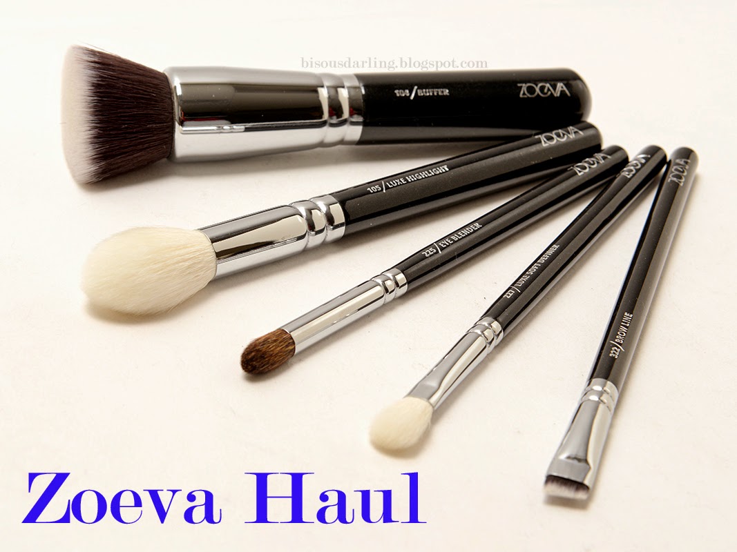 Bisous Darling Zoeva Brushes Review