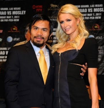 paris hilton manny pacquiao photo picture