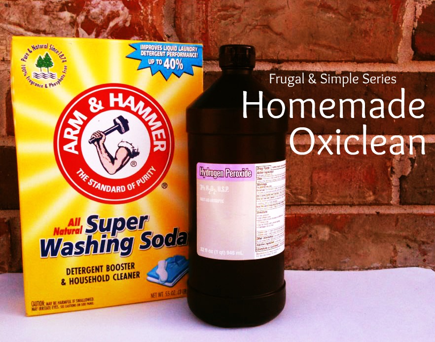 Beautiful Somehow Frugal and Simple Laundry Series Homemade OxiClean