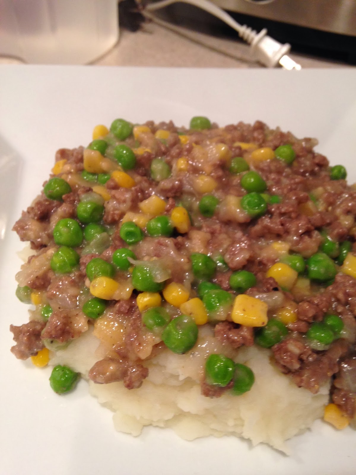 Out Of The Culinary Sunday Special Hamburger Gravy & Mashed Potatoes