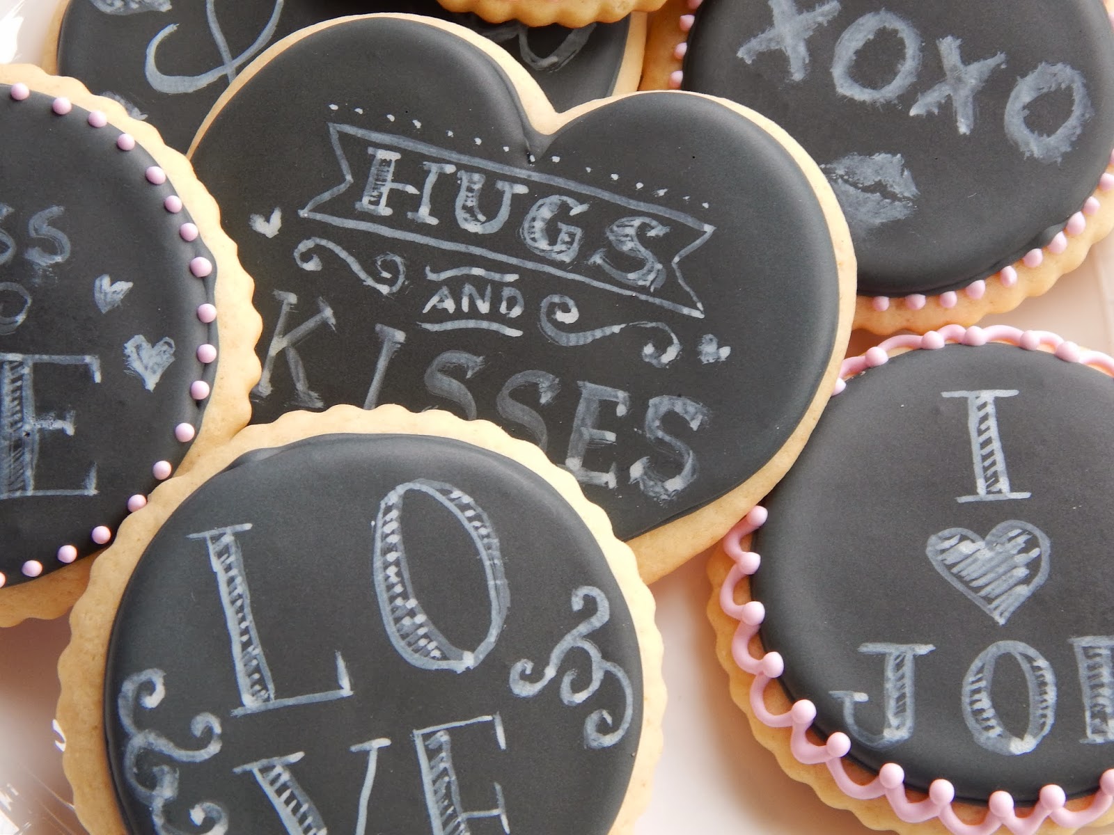 Sweet Treats by Sarah Valentine Chalkboard Cookies
