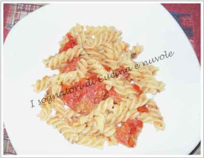 fusilli con i pomodori gratinati al forno 1