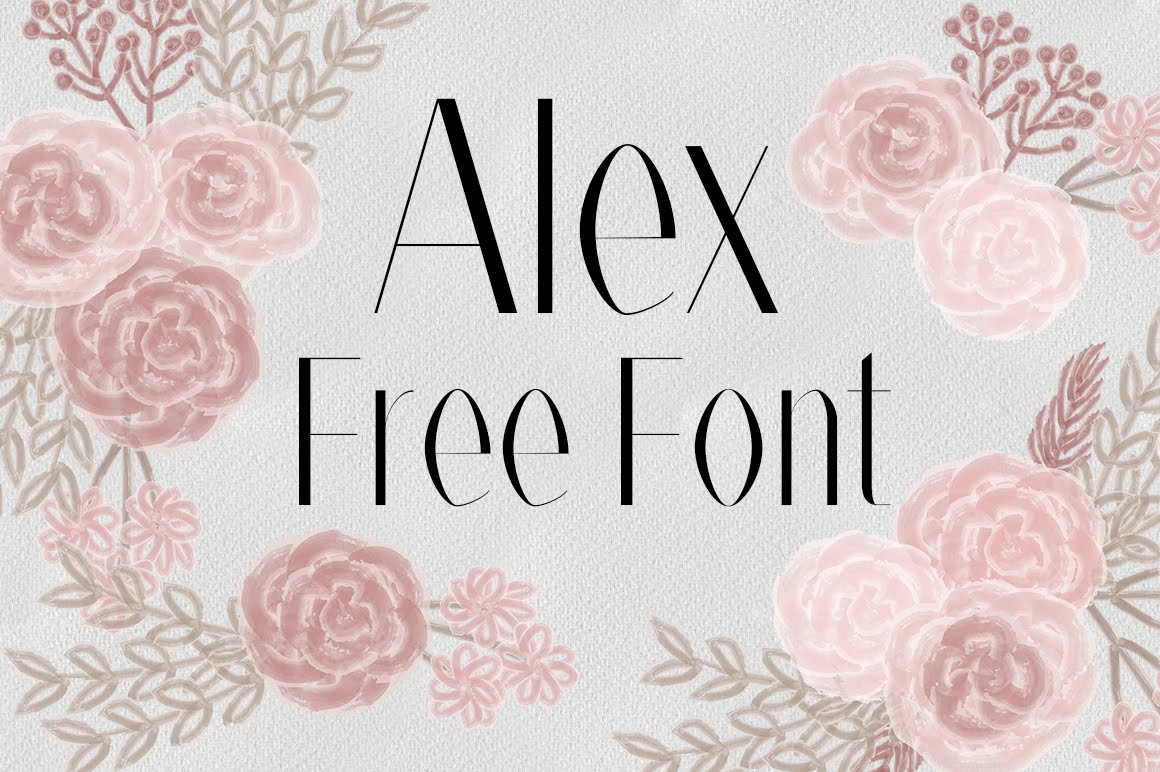 DLOLLEYS HELP: Alex Free Font
