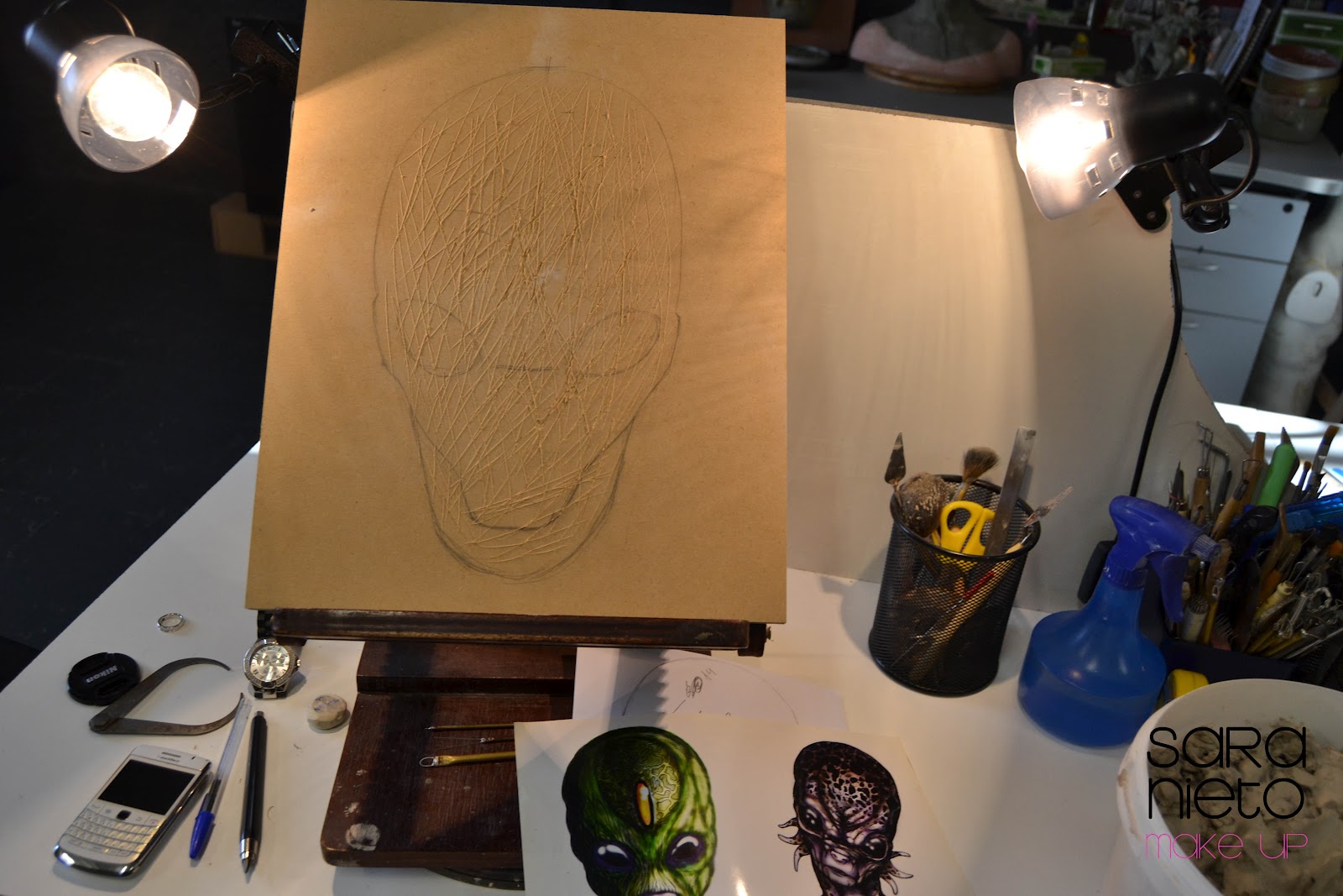 Saramkup Cómo realizar paso a paso una máscara de látex (MASK MAKING )