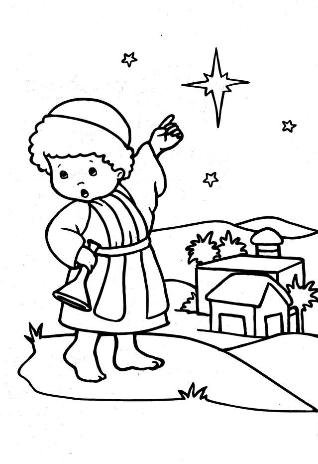dia dos pais nascimento de jesus 3 imagens para colorir