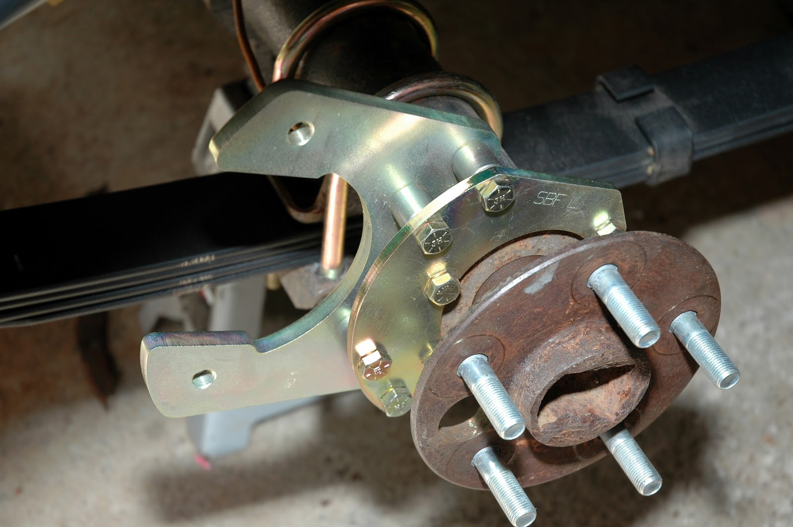 1965 Mustang Fastback 5.0 Restomod Rear Disc Brakes Install