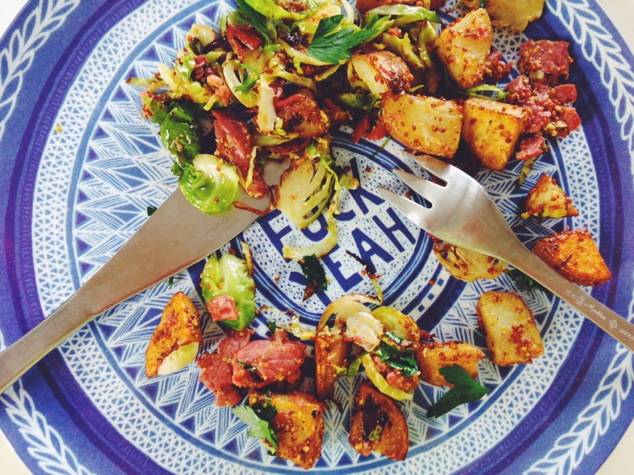 GourmetGirlfriend Slow Roasted Ham Hocks (and Citrus & Mustard Ham