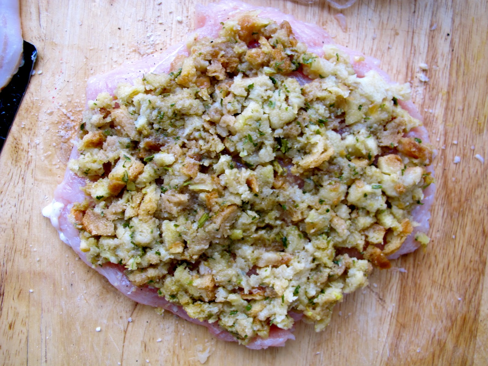 Knifing Forking Spooning Thanksgiving Dinner Turducken Roll