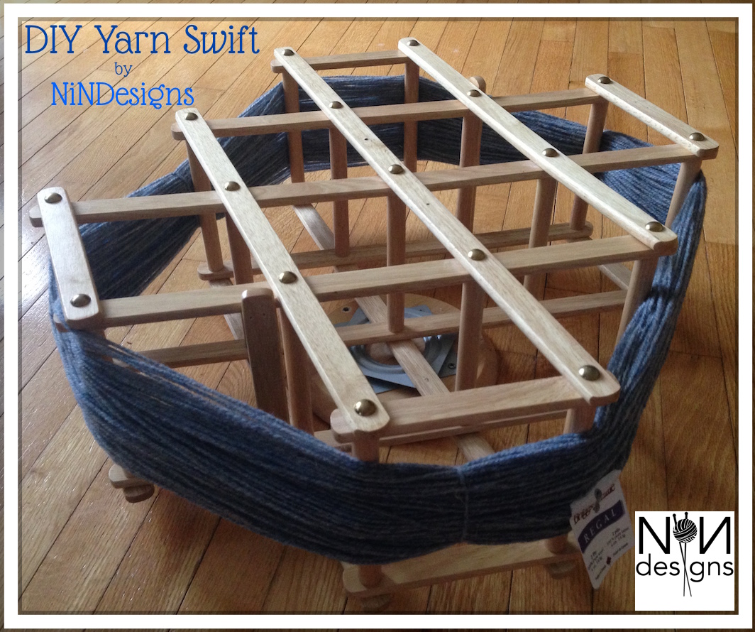 A DIY Yarn Swift NiNDesigns