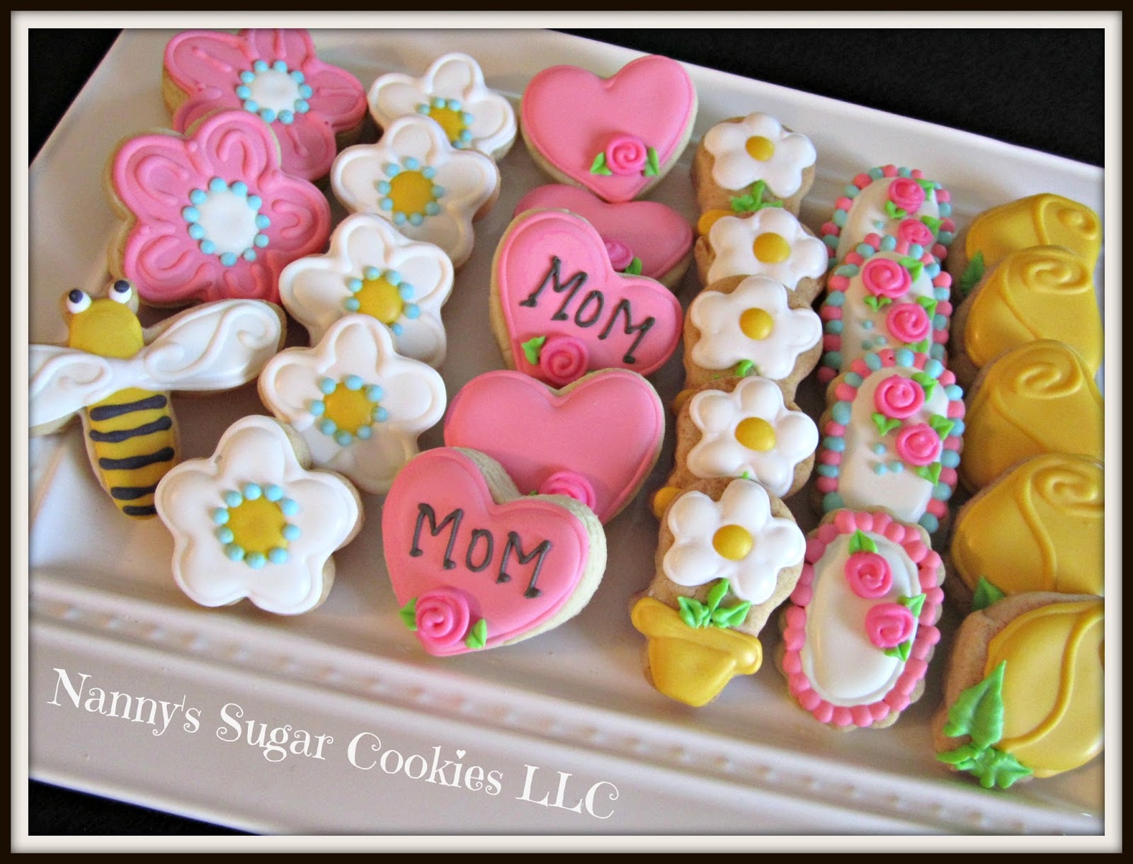 Nanny's Sugar Cookies LLC: Mother's Day Cookie Platter...