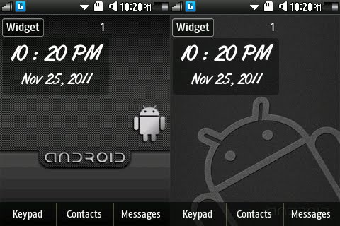 Samsung Corby Widgets
