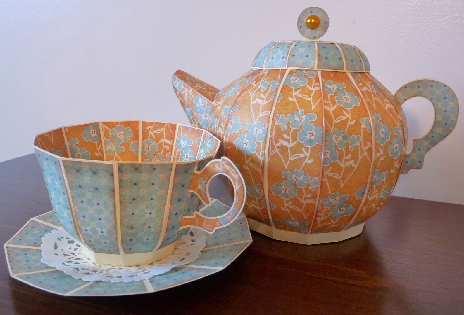 Meisie's Doodles A Teapot of Wishes Paper Crafting