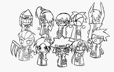 Akatsuki Coloring Pages