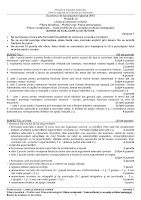 Barem limba si literatura romana (profil real) - bacalaureat 2013 Barem limba si literatura romana (profil real) - bacalaureat 2013