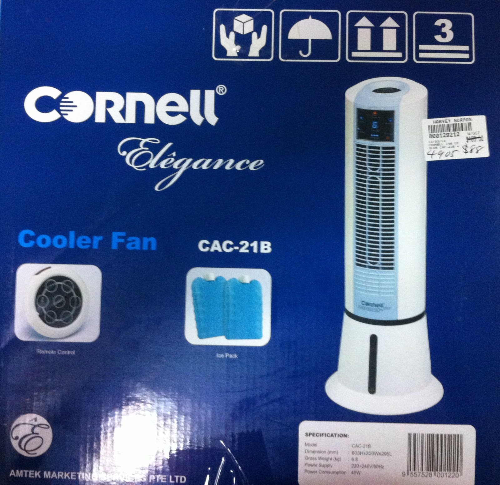 fendercat Cornell Air Cooler CAC21B