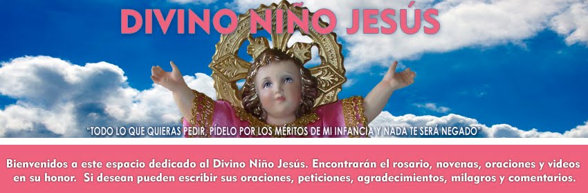 NOVENAS AL DIVINO NIÑO JESUS