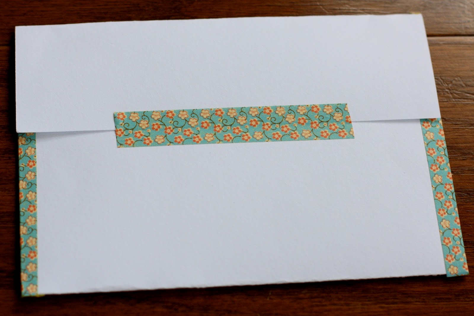 Stitched Together Washi Tape Photo Sleeves (or Envelopes) A Tutorial