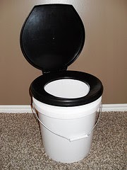 El rincón de la preparación: Inodoro portatil