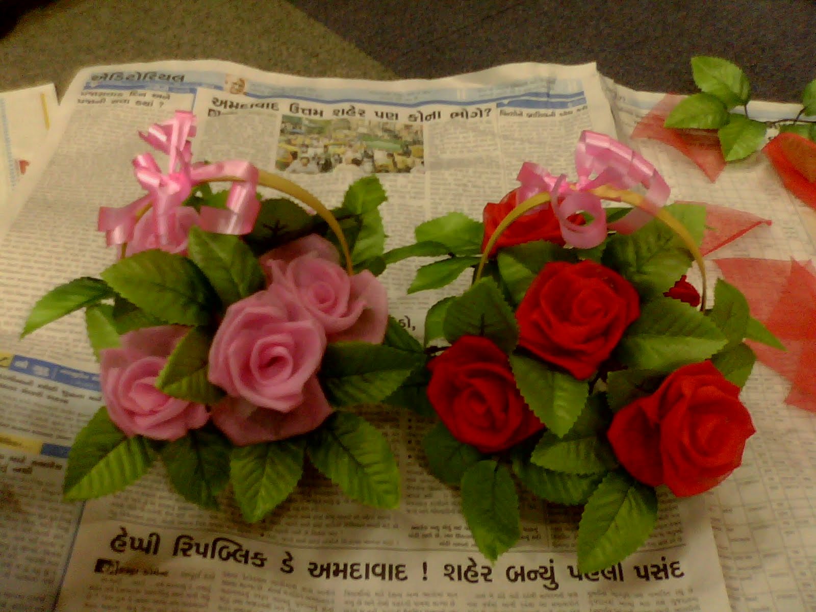 Arifa Banu K Artificial Flower Making