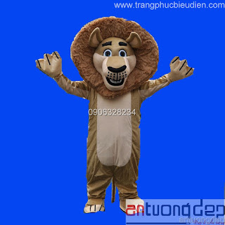 cho thuê mascot sư tử