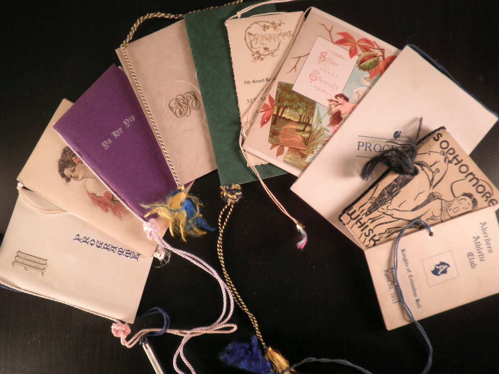 My Antique World Antique and vintage dance cards