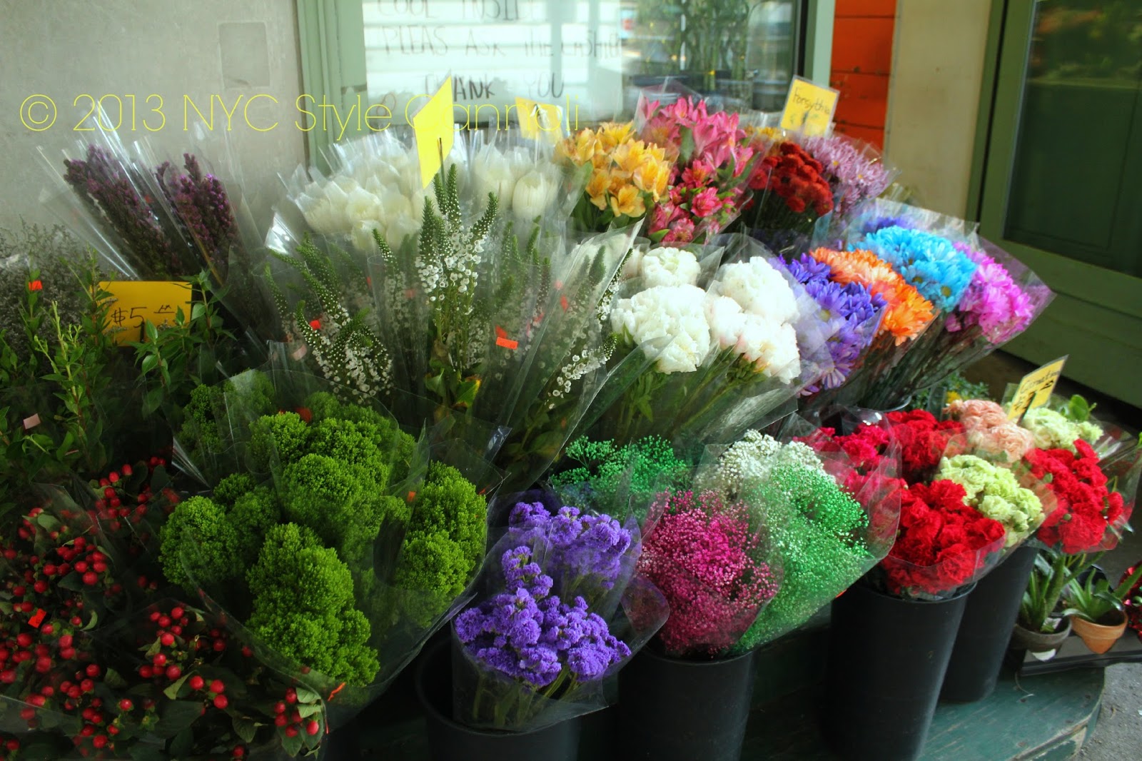 Daisy Flower Shop NYC, Style & a little Cannoli