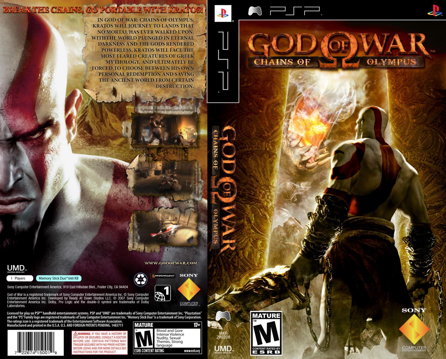 god of war ascension for psp god of war ascension for psp