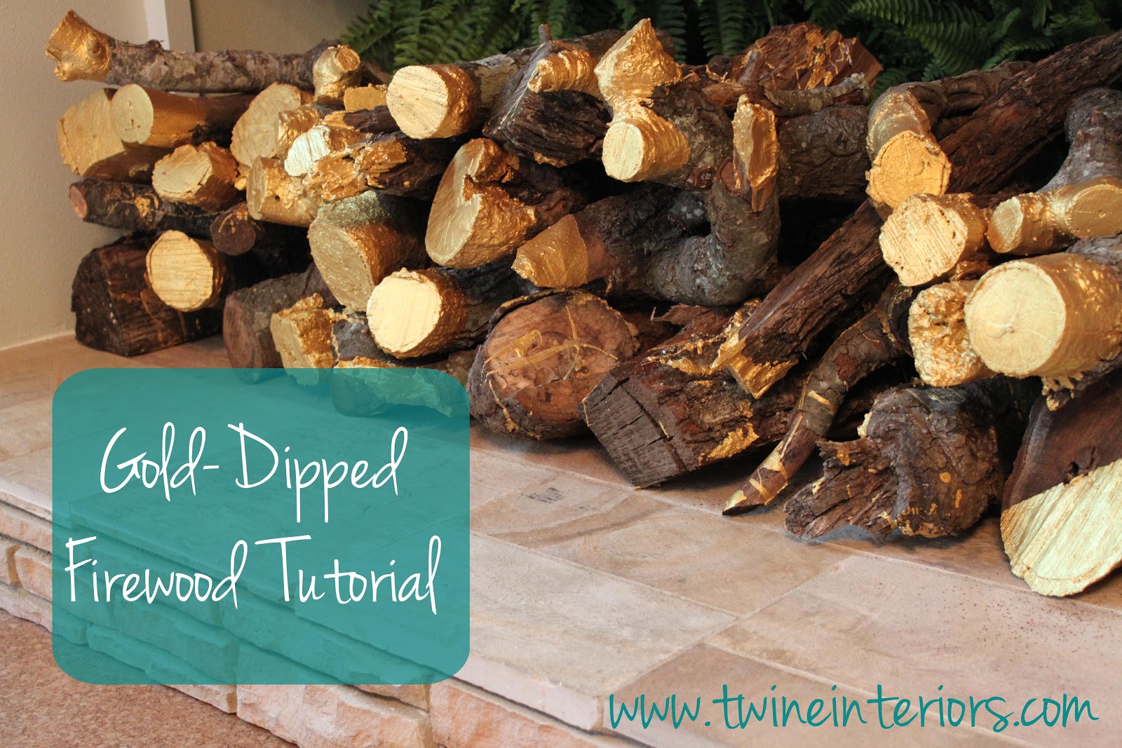 Twine Golddipped Firewood