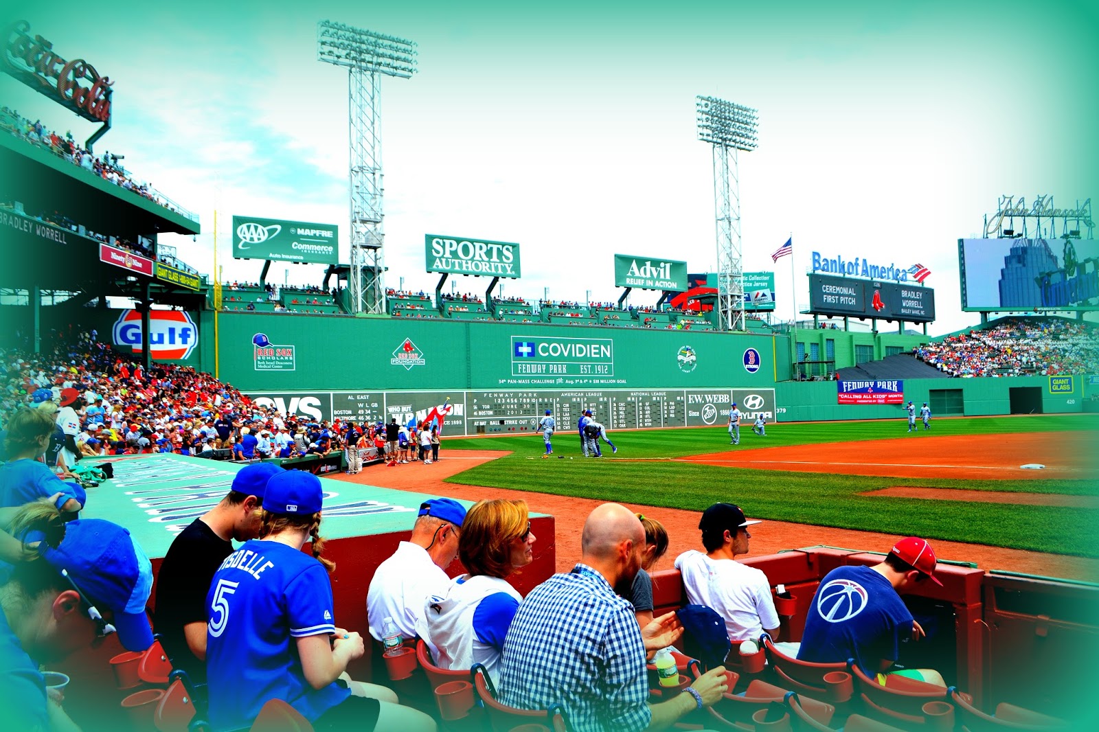 The Green Monster of Fenway - Boston, Massachusetts green monster, fenway park, boston, baseball, sport