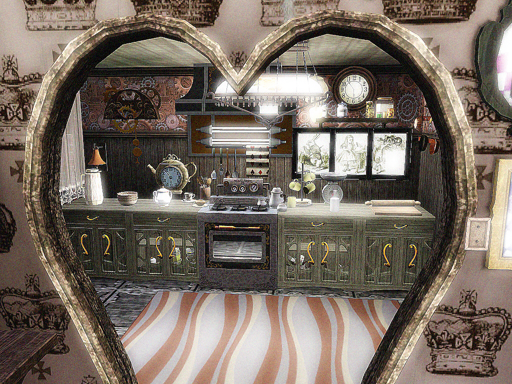 My Sims 3 Blog: DOTY Round 2 -Alice in Wonderland Kitchen My Sims 3 Blog: DOTY Round 2 -Alice in Wonderland Kitchen