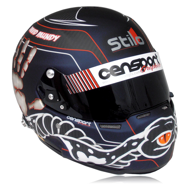 Racing Helmets Garage Stilo ST4 D.Mundy 2012 by Censport Graphics